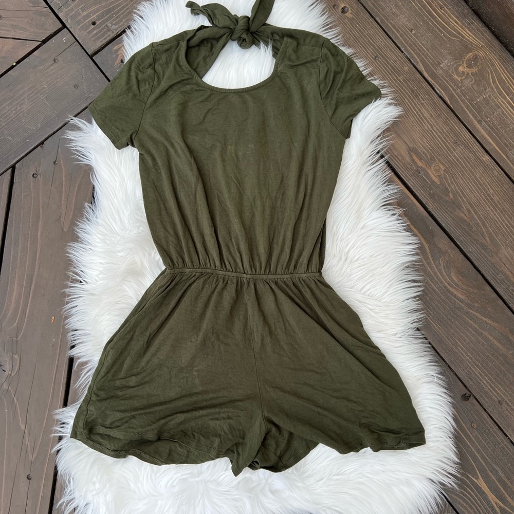 Spring Here Green Romper